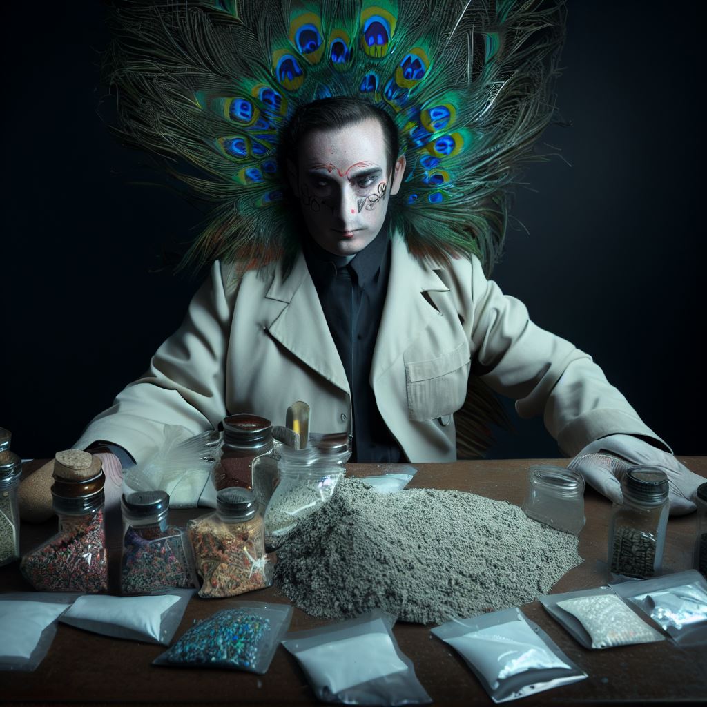 huckster,  peacock, darknet business,  sale of peacock, salvia, Ketamine, dissociative, Salvi...JPEG