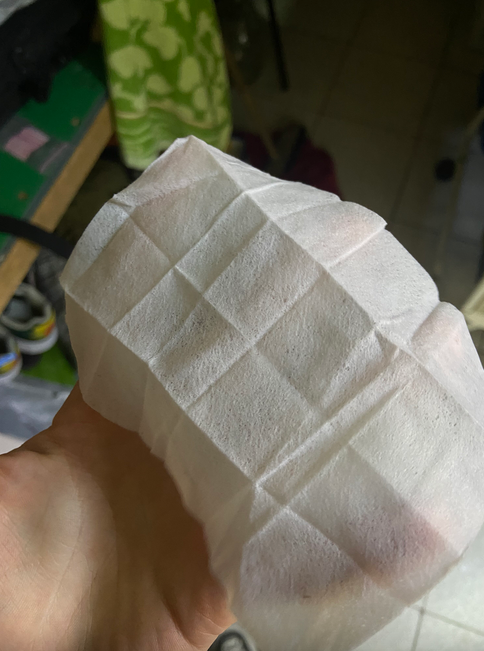MEGA Mephedrone bookmark in a napkin bag.png